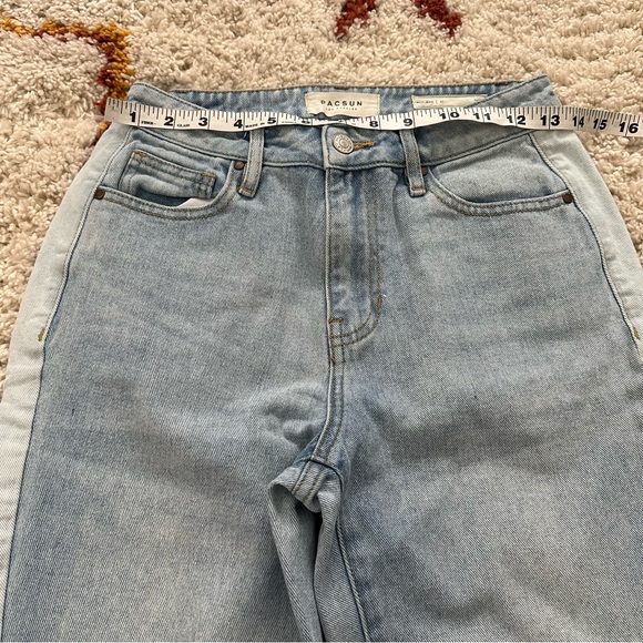 Pacsun side stripe mom jean color block - Picture 6 of 11